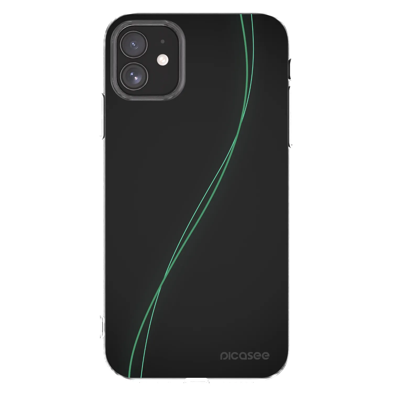 Picasee silikonska prozirna maskica za Apple iPhone 11 - Be Different
