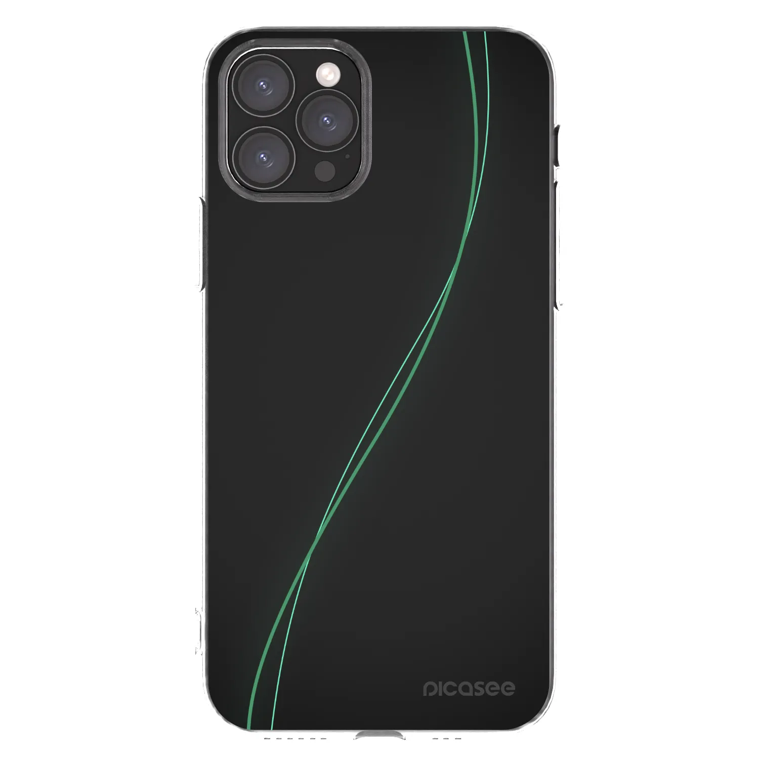 Picasee silikonska prozirna maskica za Apple iPhone 11 Pro - Be Different