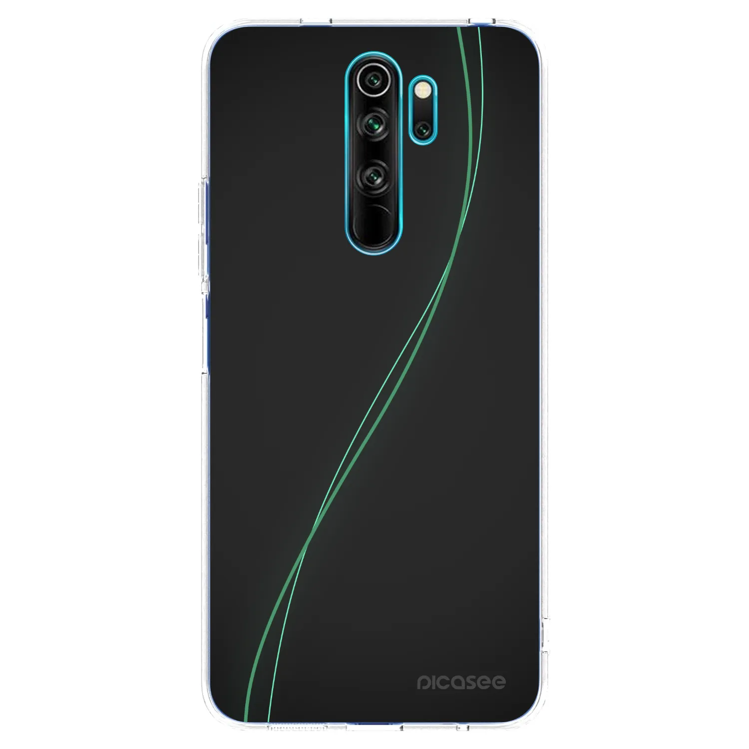 Picasee silikonska prozirna maskica za Xiaomi Redmi Note 8 Pro - Be Different