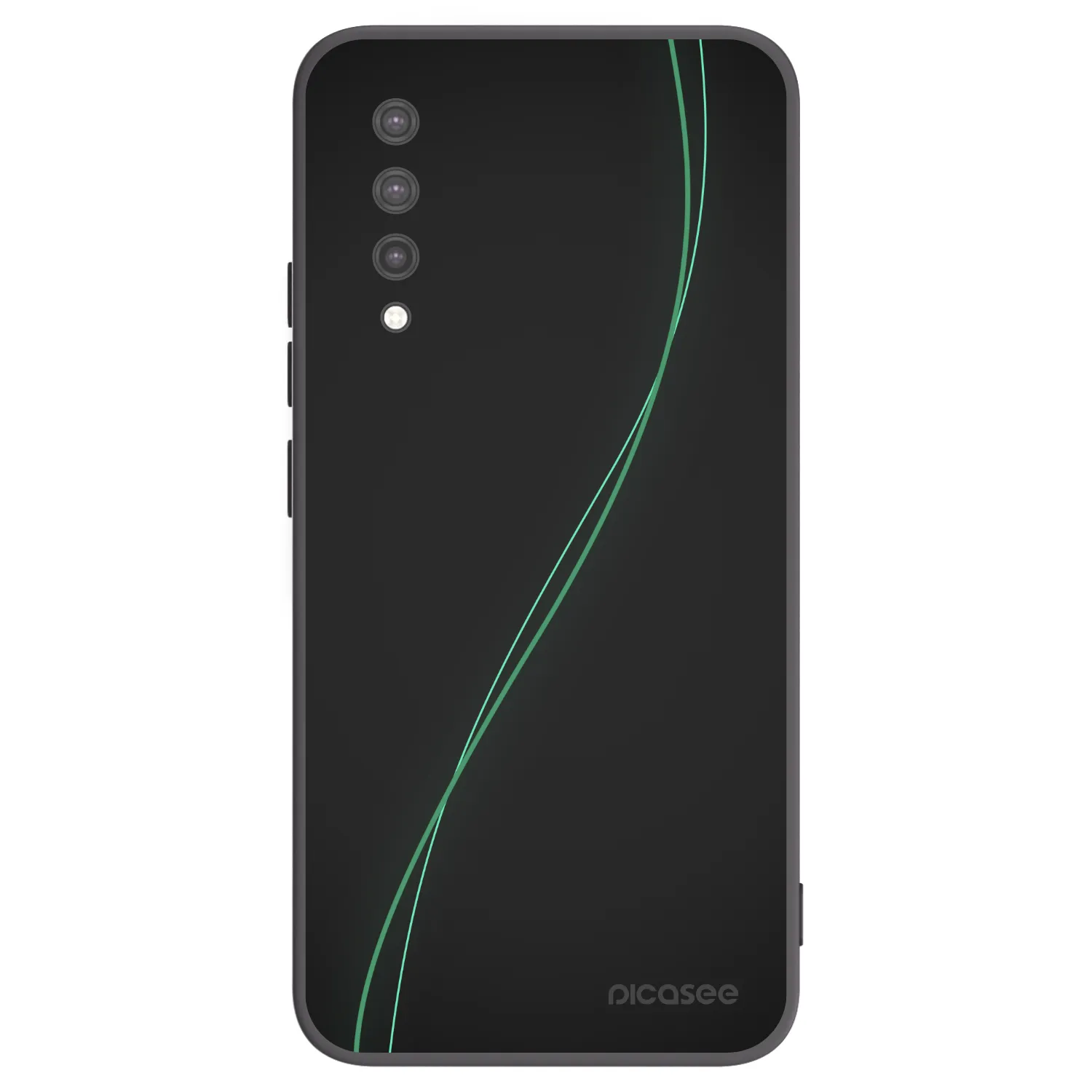 Picasee crna silikonska maskica za Xiaomi Mi 9 Lite - Be Different