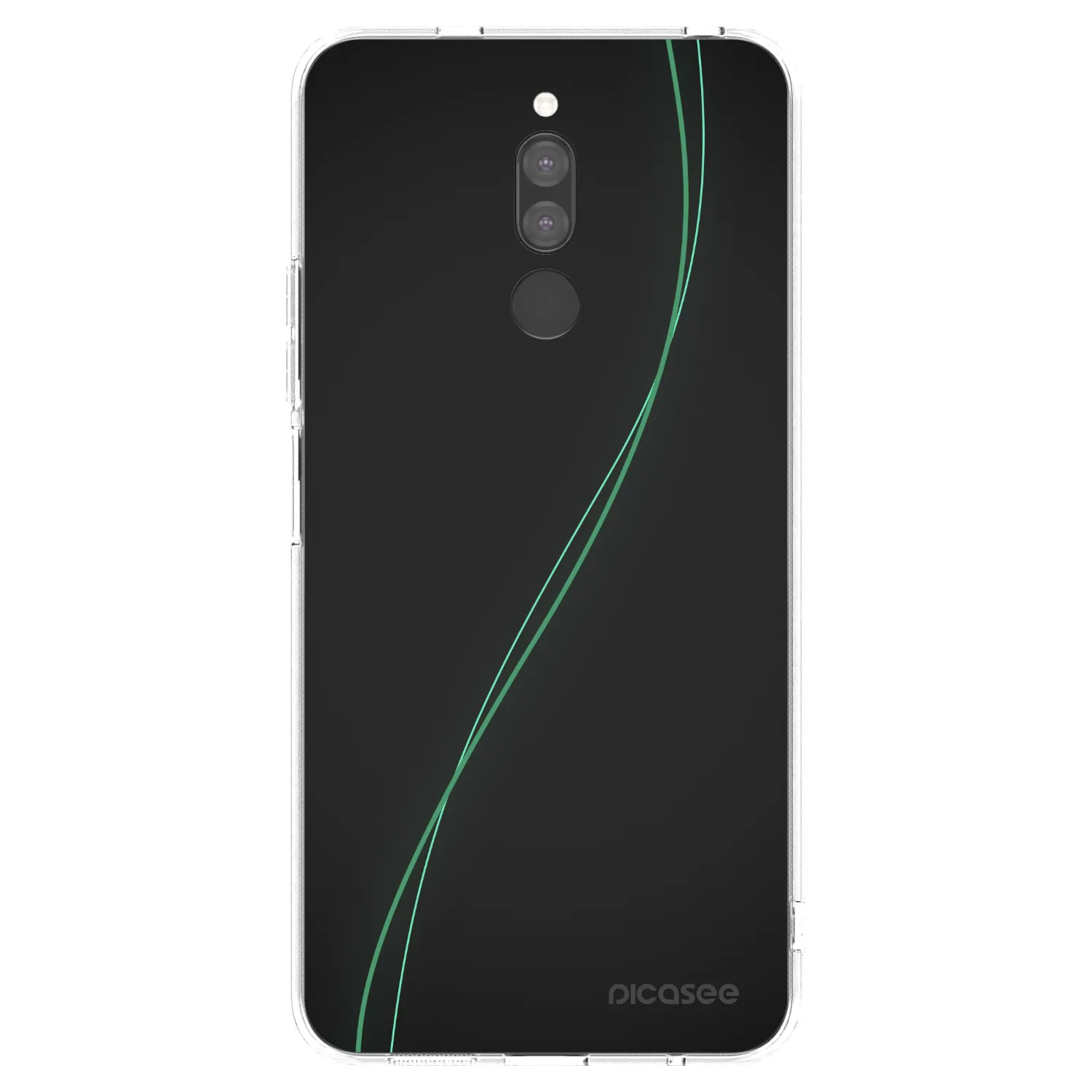 Picasee silikonska prozirna maskica za Xiaomi Redmi 8 - Be Different