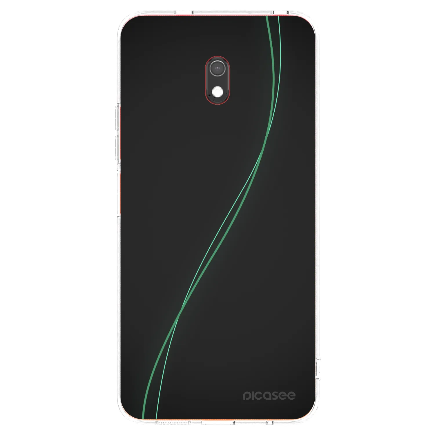 Picasee silikonska prozirna maskica za Xiaomi Redmi 8A - Be Different