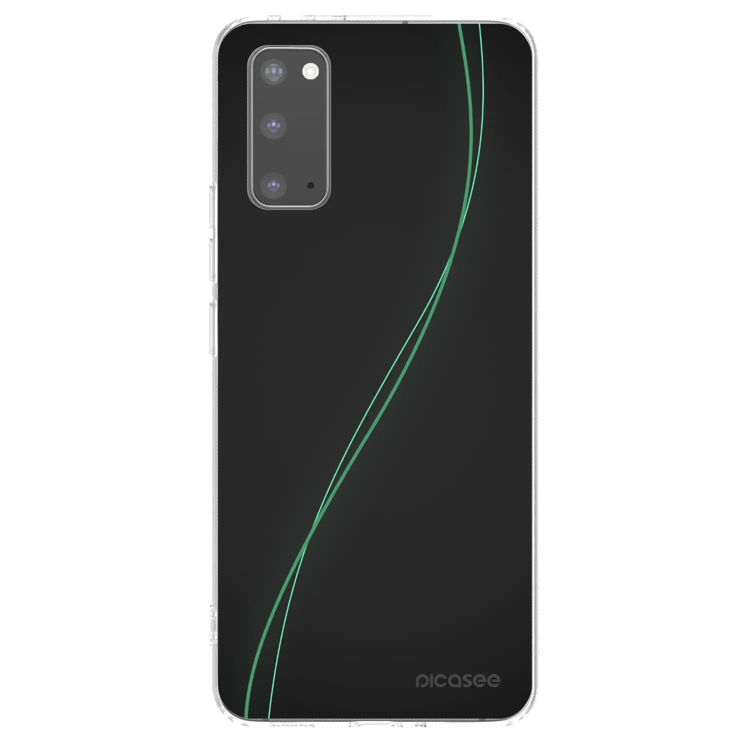 Picasee silikonska prozirna maskica za Samsung Galaxy S20 G980F - Be Different
