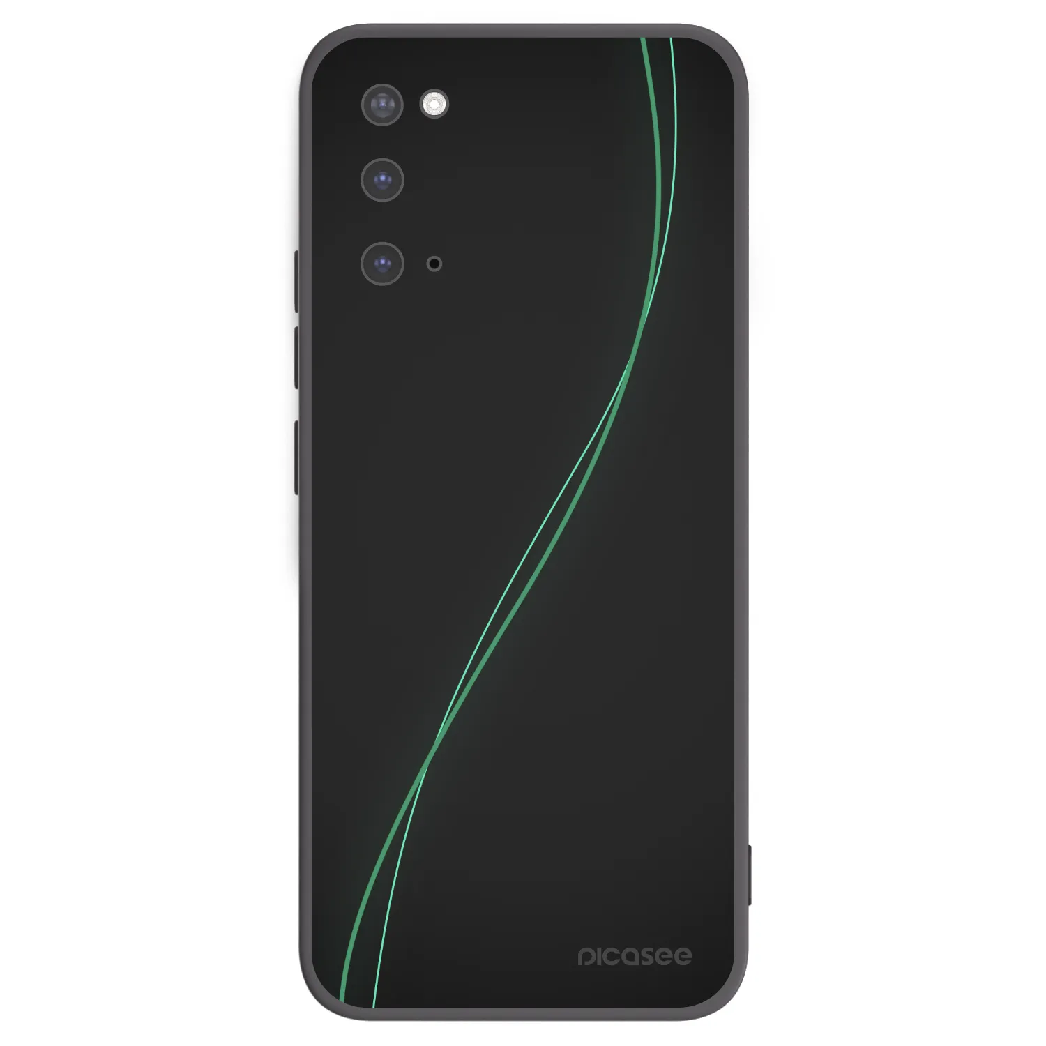 Picasee crna silikonska maskica za Samsung Galaxy S20 G980F - Be Different