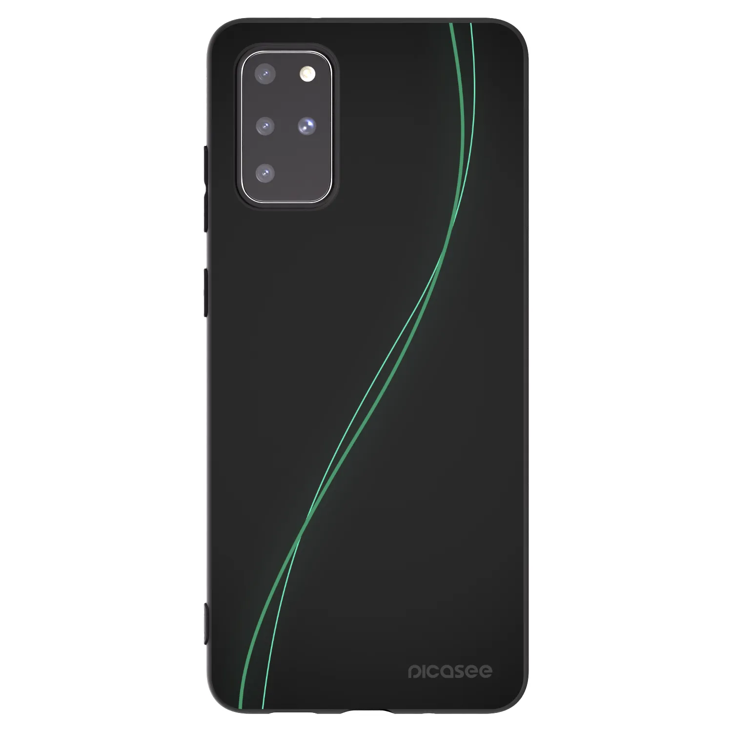 Picasee crna silikonska maskica za Samsung Galaxy S20+ G985F - Be Different