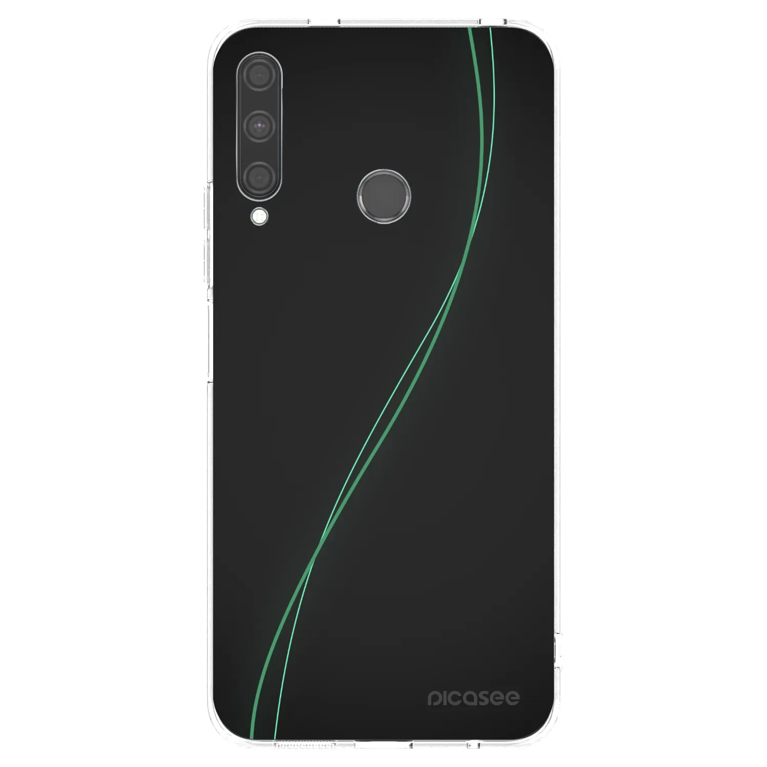 Picasee silikonska prozirna maskica za Huawei P40 Lite E - Be Different