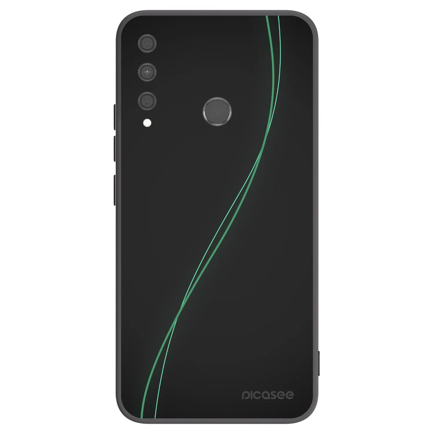 Picasee crna silikonska maskica za Huawei P40 Lite E - Be Different