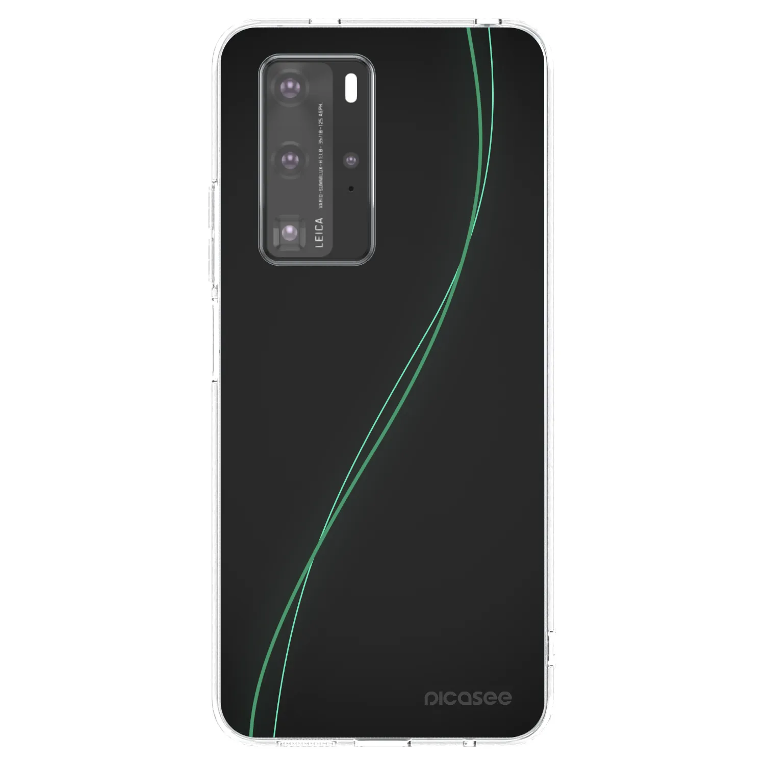Picasee silikonska prozirna maskica za Huawei P40 Pro - Be Different