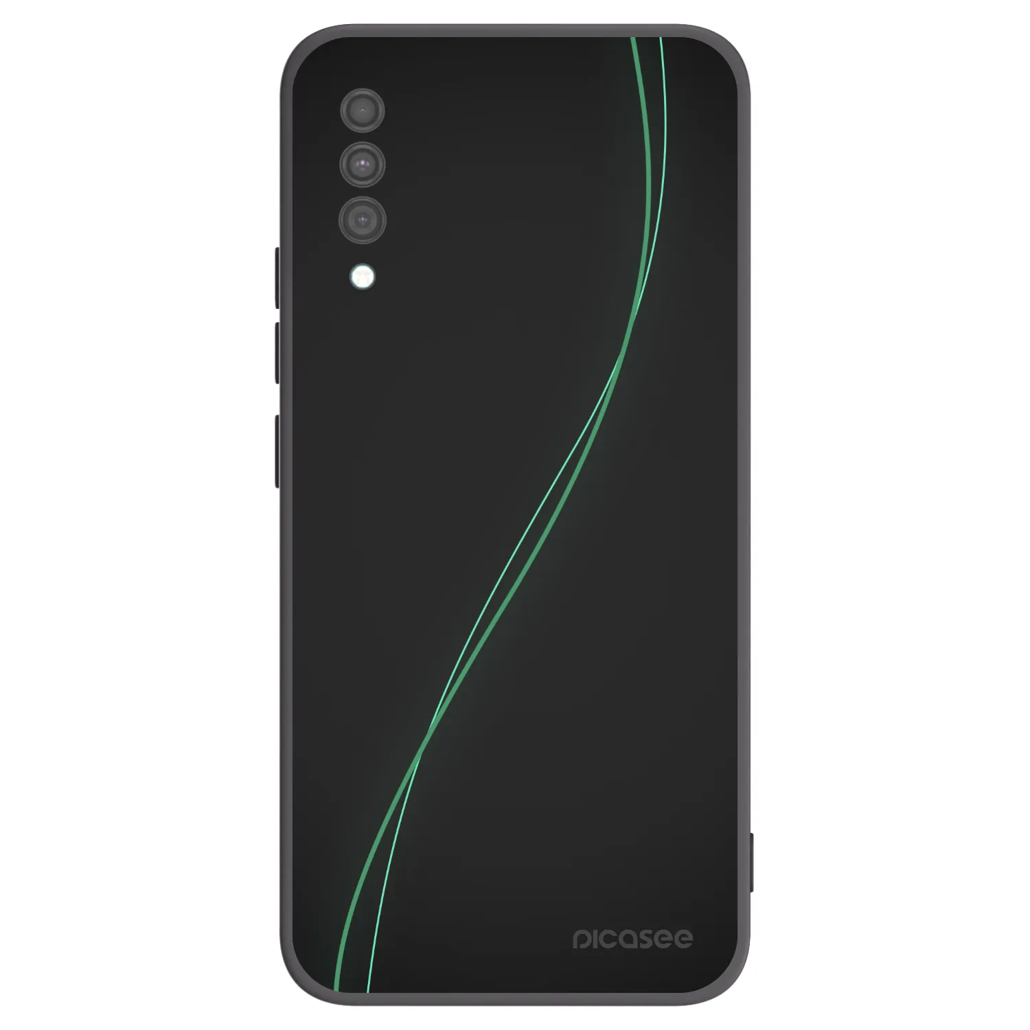 Picasee crna silikonska maskica za Samsung Galaxy A30s A307F - Be Different