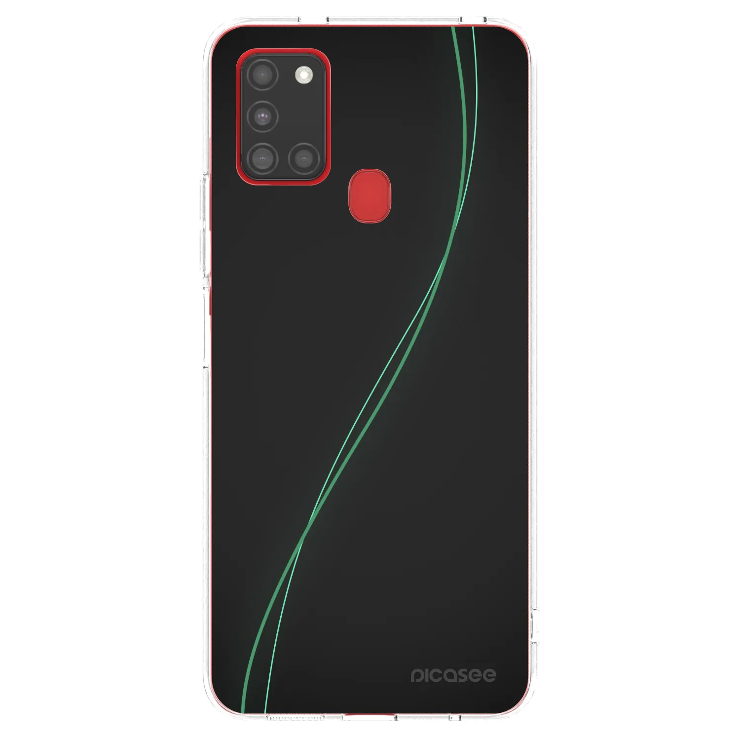 Picasee silikonska prozirna maskica za Samsung Galaxy A21s - Be Different