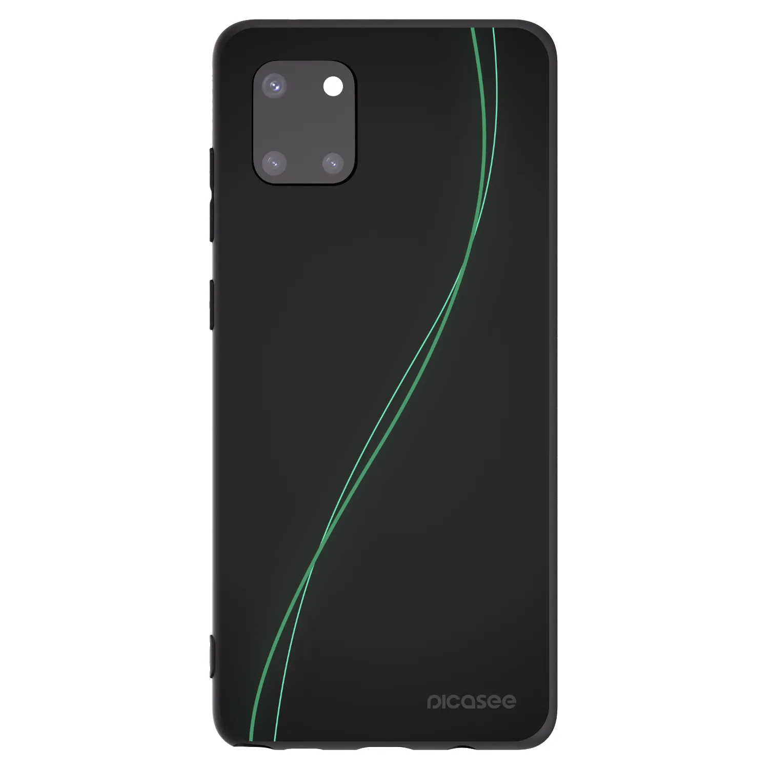 Picasee crna silikonska maskica za Samsung Galaxy Note 10 Lite N770F - Be Different