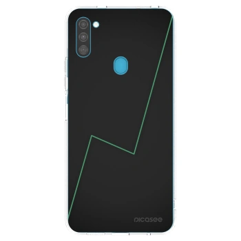 Picasee silikonska prozirna maskica za Samsung Galaxy M11 - Consistency