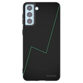 Picasee crna silikonska maskica za Samsung Galaxy S21+ 5G G996F - Consistency