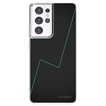 Picasee silikonska prozirna maskica za Samsung Galaxy S21 Ultra 5G G998B - Consistency