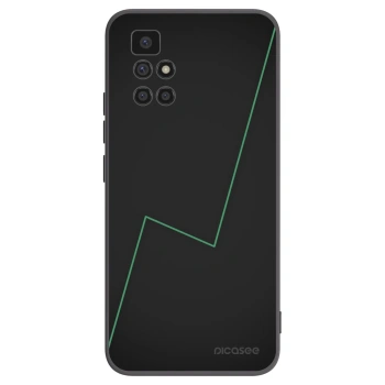 Picasee crna silikonska maskica za Xiaomi Redmi 10 (2022) - Consistency