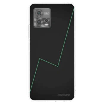 Picasee silikonska prozirna maskica za Motorola Moto G72 - Consistency