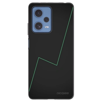 Picasee crna silikonska maskica za Xiaomi Redmi Note 12 Pro 5G - Consistency
