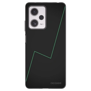 Picasee crna silikonska maskica za Xiaomi Redmi Note 12 Pro+ 5G - Consistency