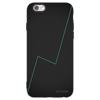 Picasee crna silikonska maskica za Apple iPhone 6/6S - Consistency