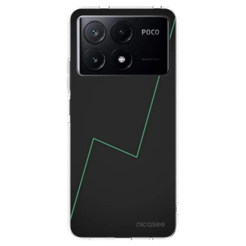 Picasee silikonska prozirna maskica za Xiaomi Poco X6 Pro - Consistency