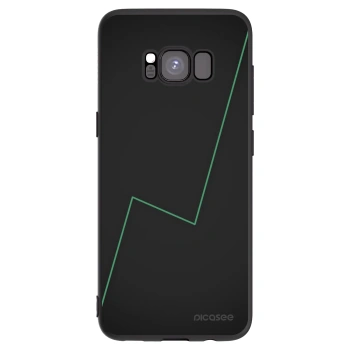 Picasee crna silikonska maskica za Samsung Galaxy S8 G950F - Consistency