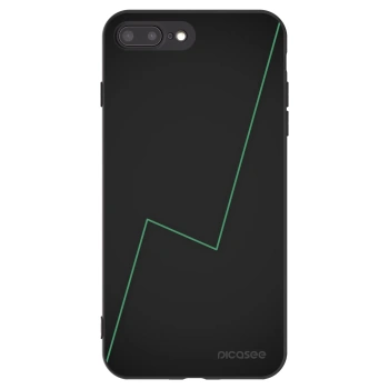 Picasee crna silikonska maskica za Apple iPhone 8 Plus - Consistency
