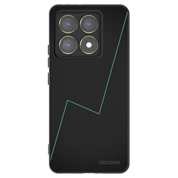 Picasee crna silikonska maskica za Xiaomi 14T - Consistency