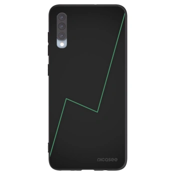 Picasee crna silikonska maskica za Samsung Galaxy A70 A705F - Consistency