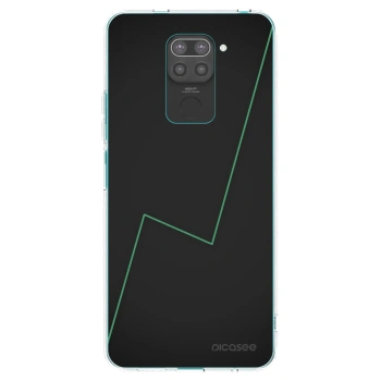 Picasee crna silikonska maskica za Xiaomi Redmi Note 9 - Consistency