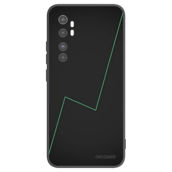 Picasee crna silikonska maskica za Xiaomi Mi Note 10 Lite - Consistency