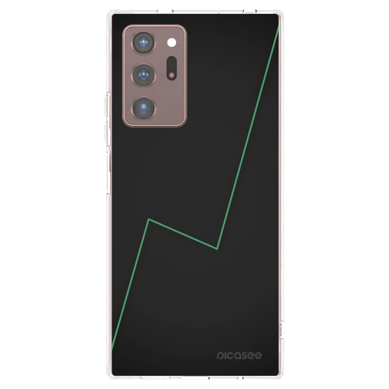Picasee silikonska prozirna maskica za Samsung Galaxy Note 20 Ultra - Consistency