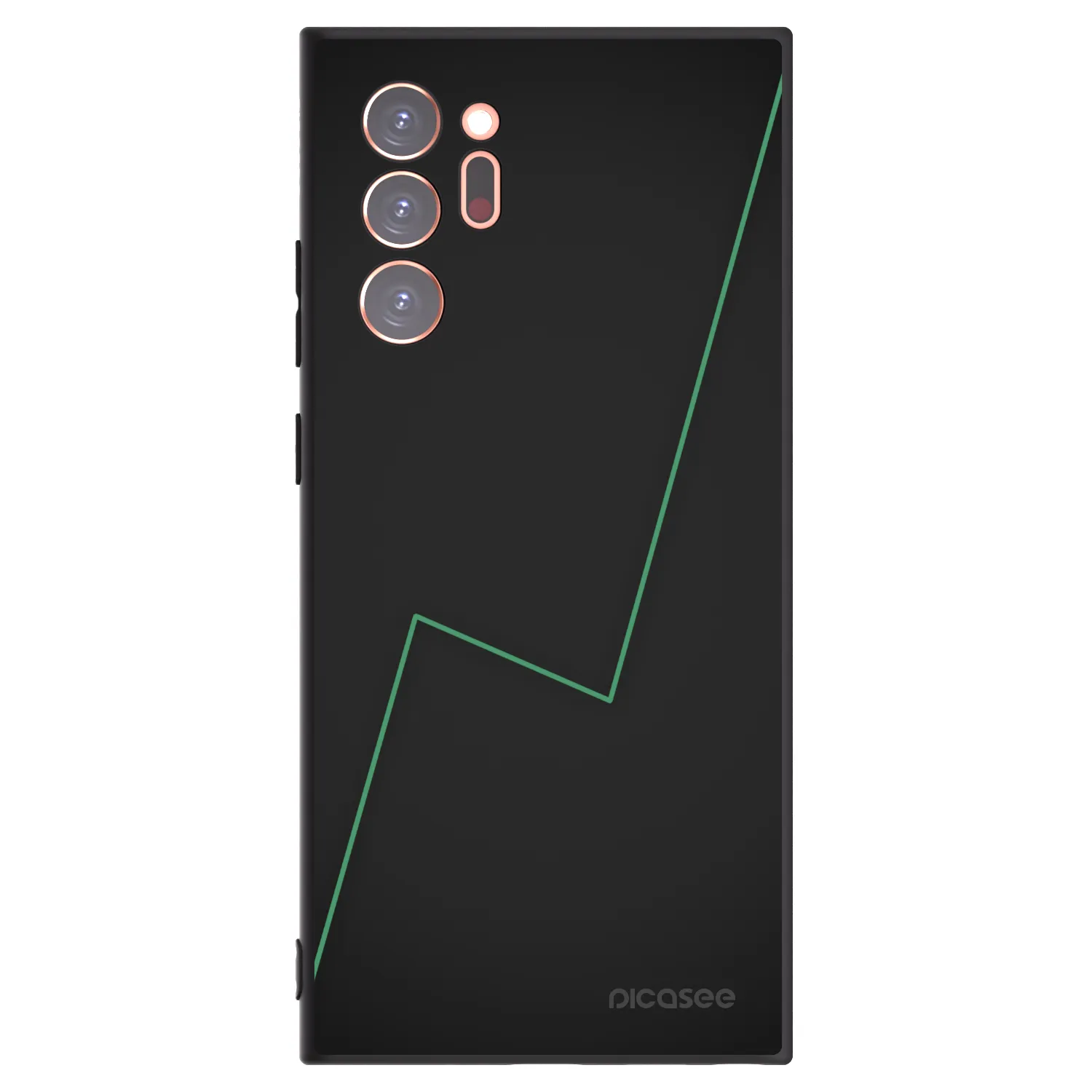 Picasee crna silikonska maskica za Samsung Galaxy Note 20 Ultra - Consistency