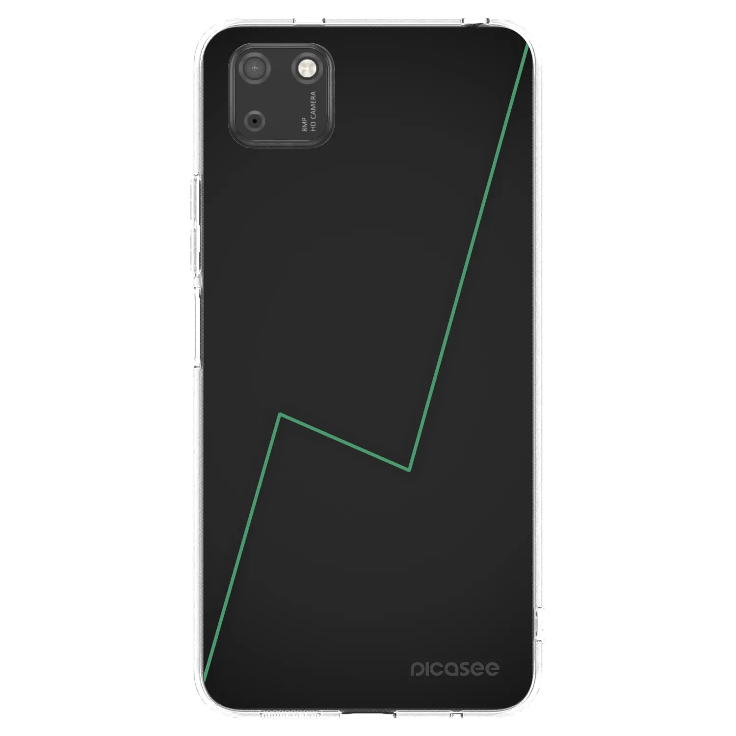 Picasee silikonska prozirna maskica za Huawei Y5P - Consistency