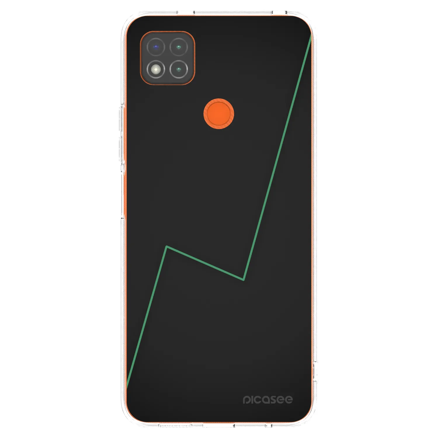Picasee silikonska prozirna maskica za Xiaomi Redmi 9C - Consistency