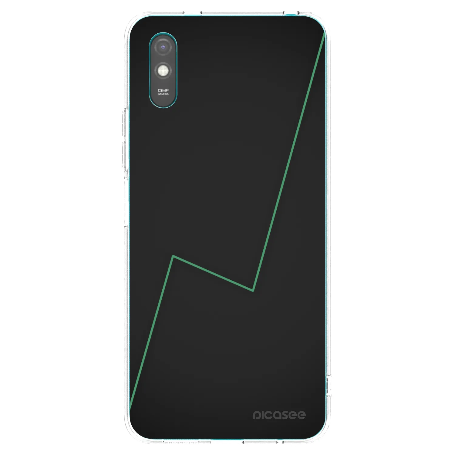 Picasee silikonska prozirna maskica za Xiaomi Redmi 9A - Consistency