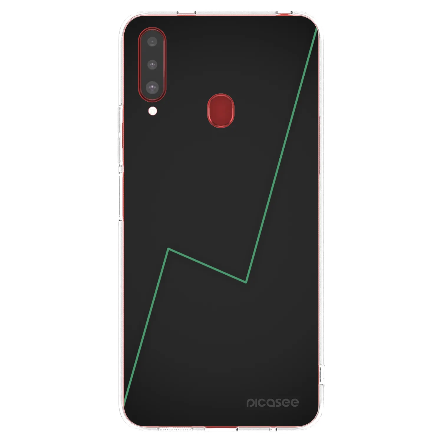 Picasee silikonska prozirna maskica za Samsung Galaxy A20s - Consistency
