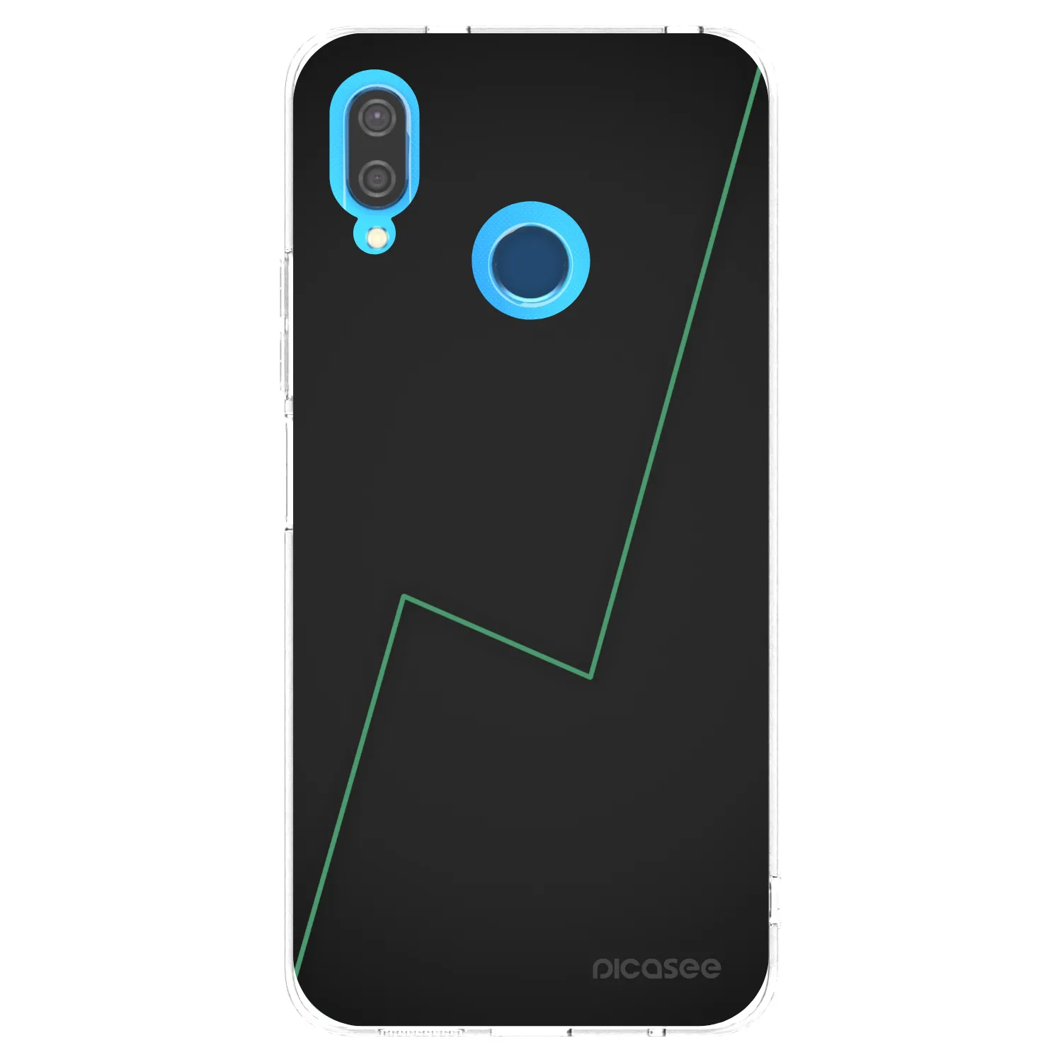 Picasee silikonska prozirna maskica za Huawei P20 Lite - Consistency