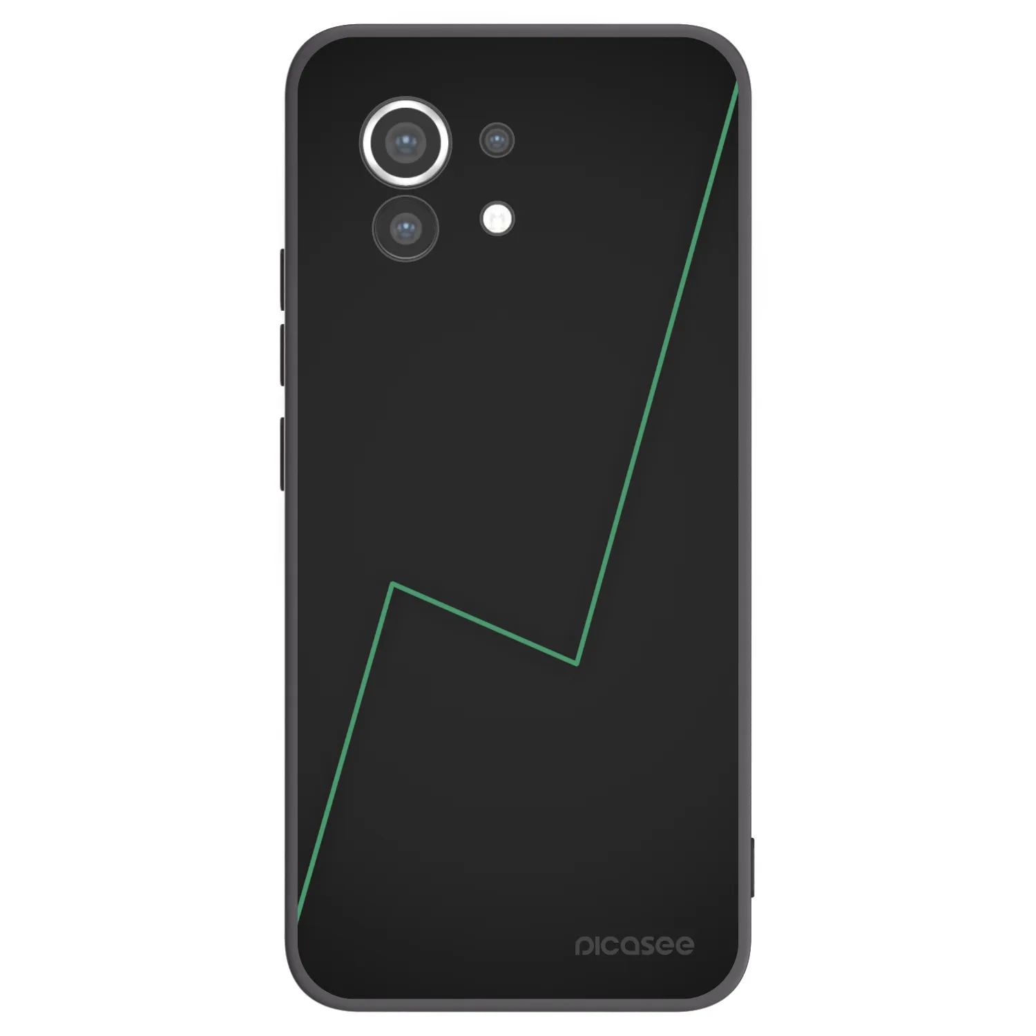 Picasee crna silikonska maskica za Xiaomi Mi 11 - Consistency