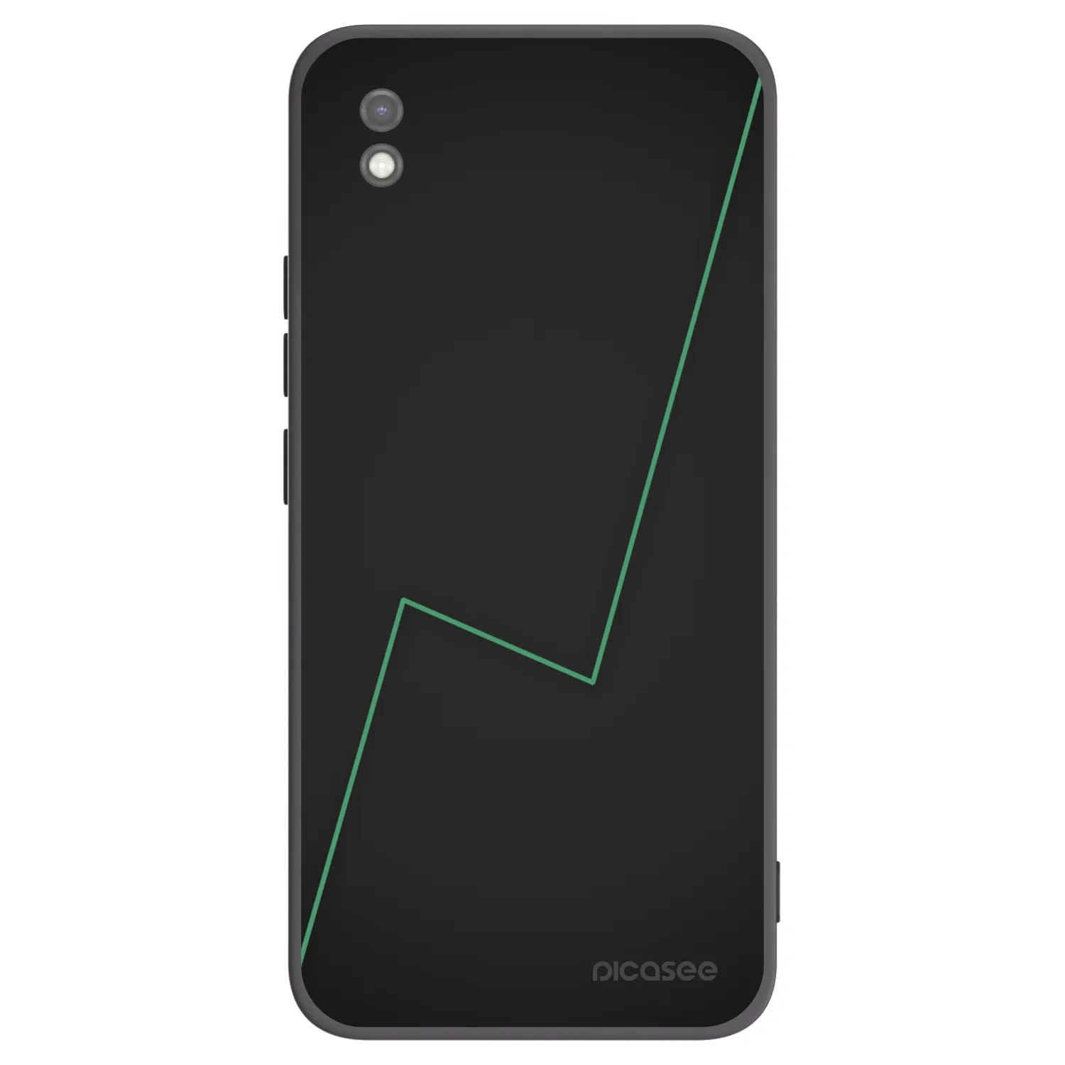 Picasee crna silikonska maskica za Xiaomi Redmi 9AT - Consistency