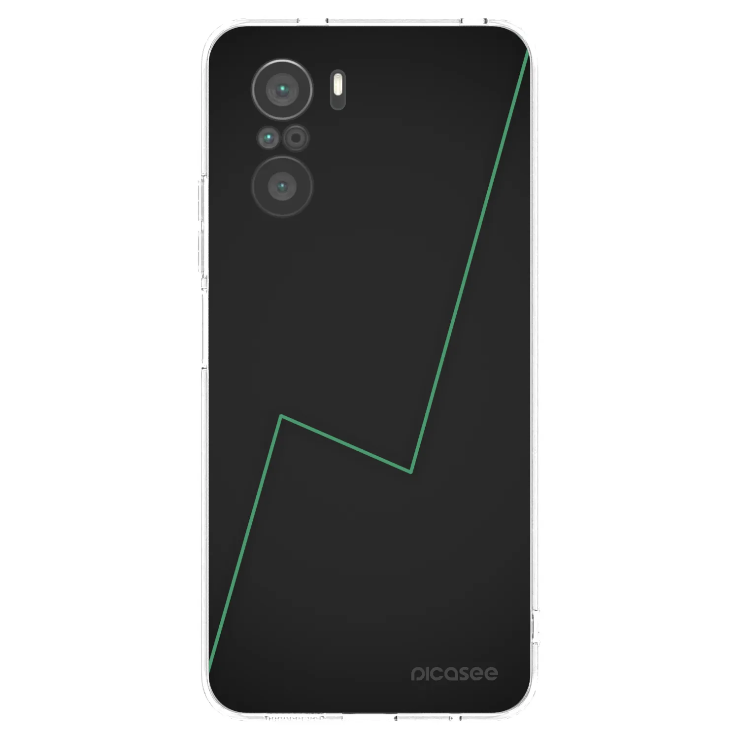 Picasee silikonska prozirna maskica za Xiaomi Poco F3 - Consistency