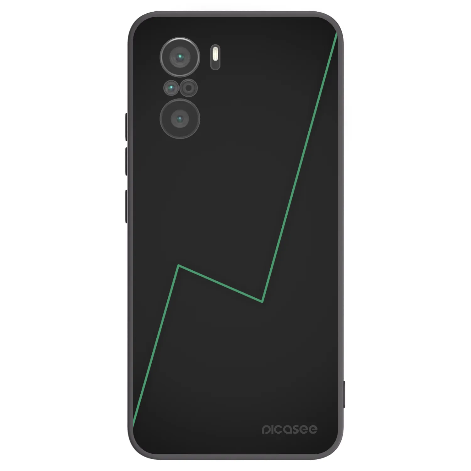 Picasee crna silikonska maskica za Xiaomi Poco F3 - Consistency