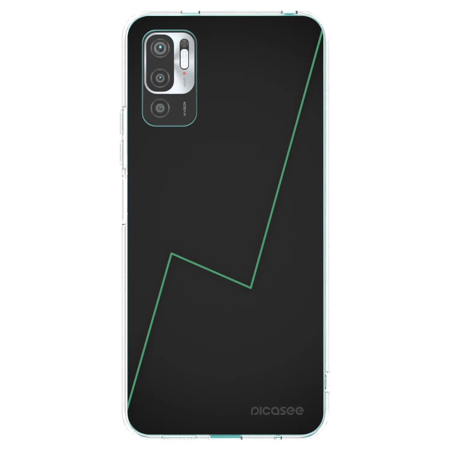 Picasee silikonska prozirna maskica za Xiaomi Redmi Note 10 5G - Consistency