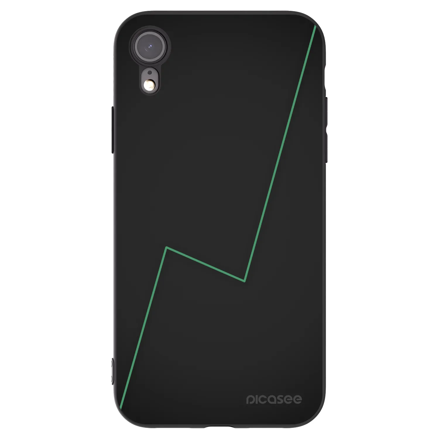 Picasee crna silikonska maskica za Apple iPhone 6 Plus/6S Plus - Consistency