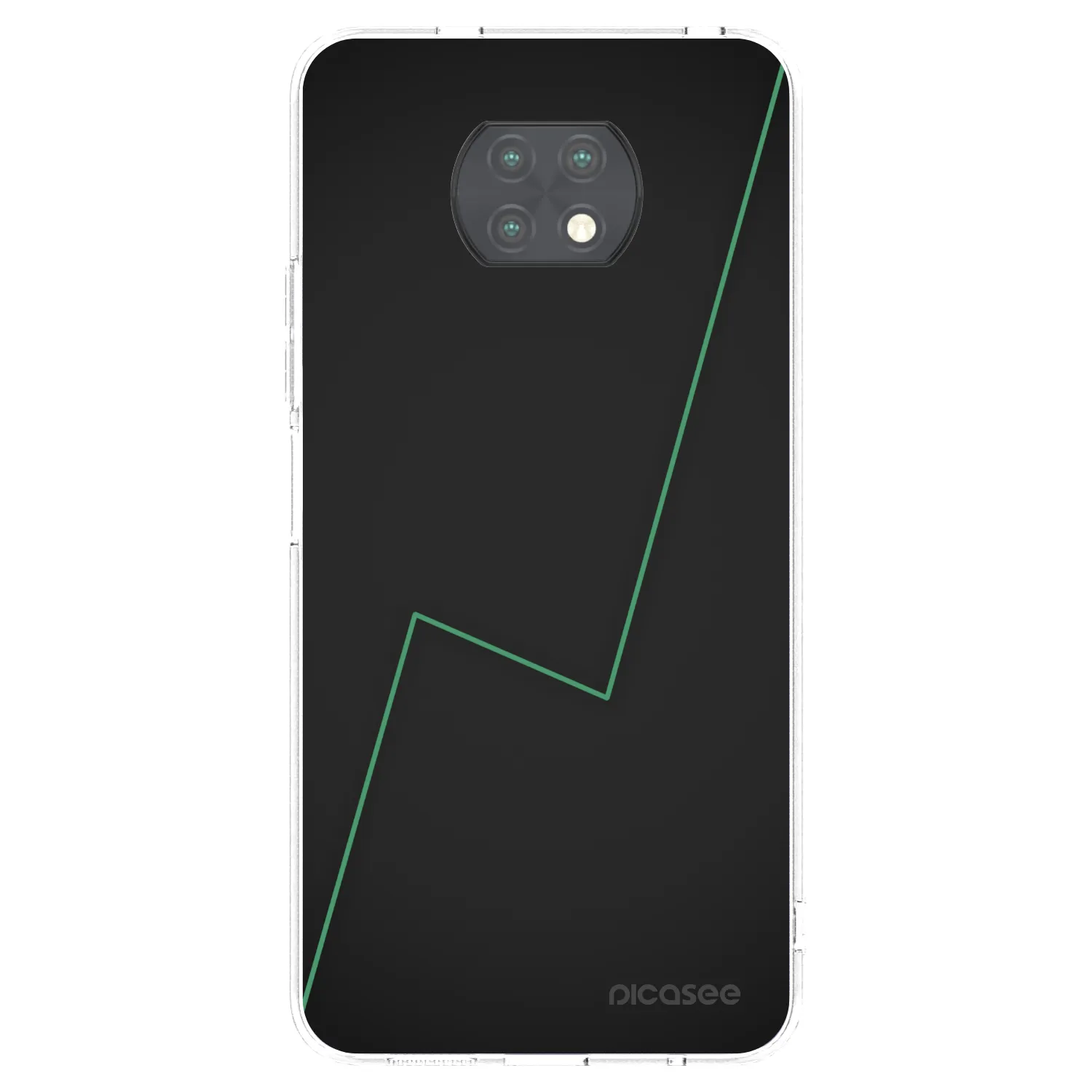 Picasee silikonska prozirna maskica za Xiaomi Redmi Note 9T - Consistency