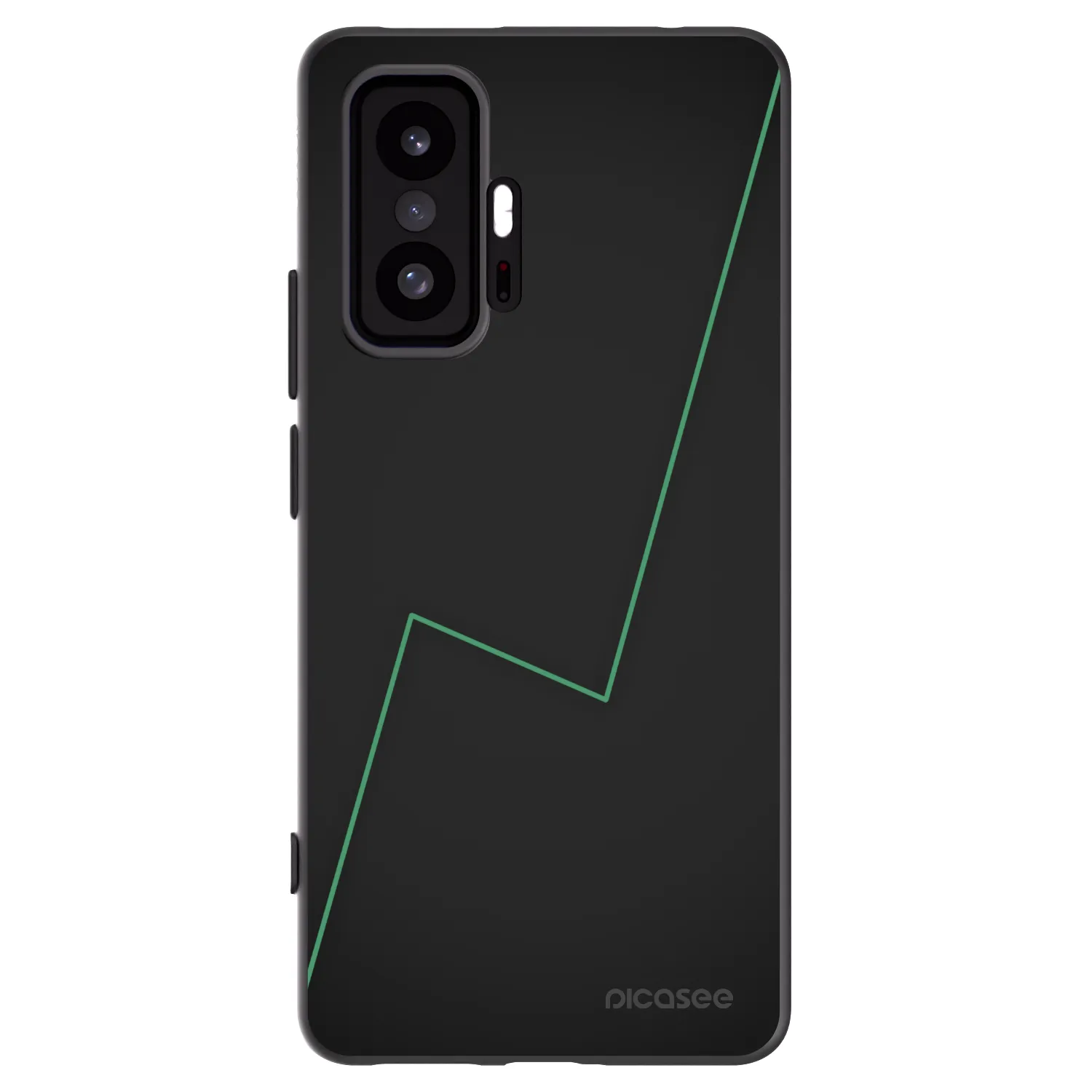 Picasee crna silikonska maskica za Xiaomi 11T Pro - Consistency