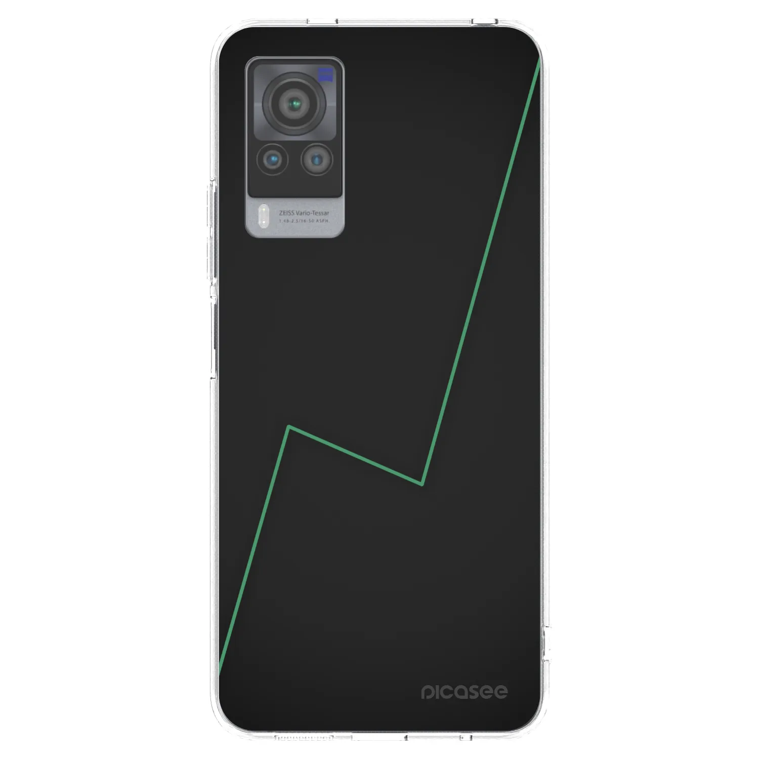 Picasee silikonska prozirna maskica za Vivo X60 Pro 5G - Consistency