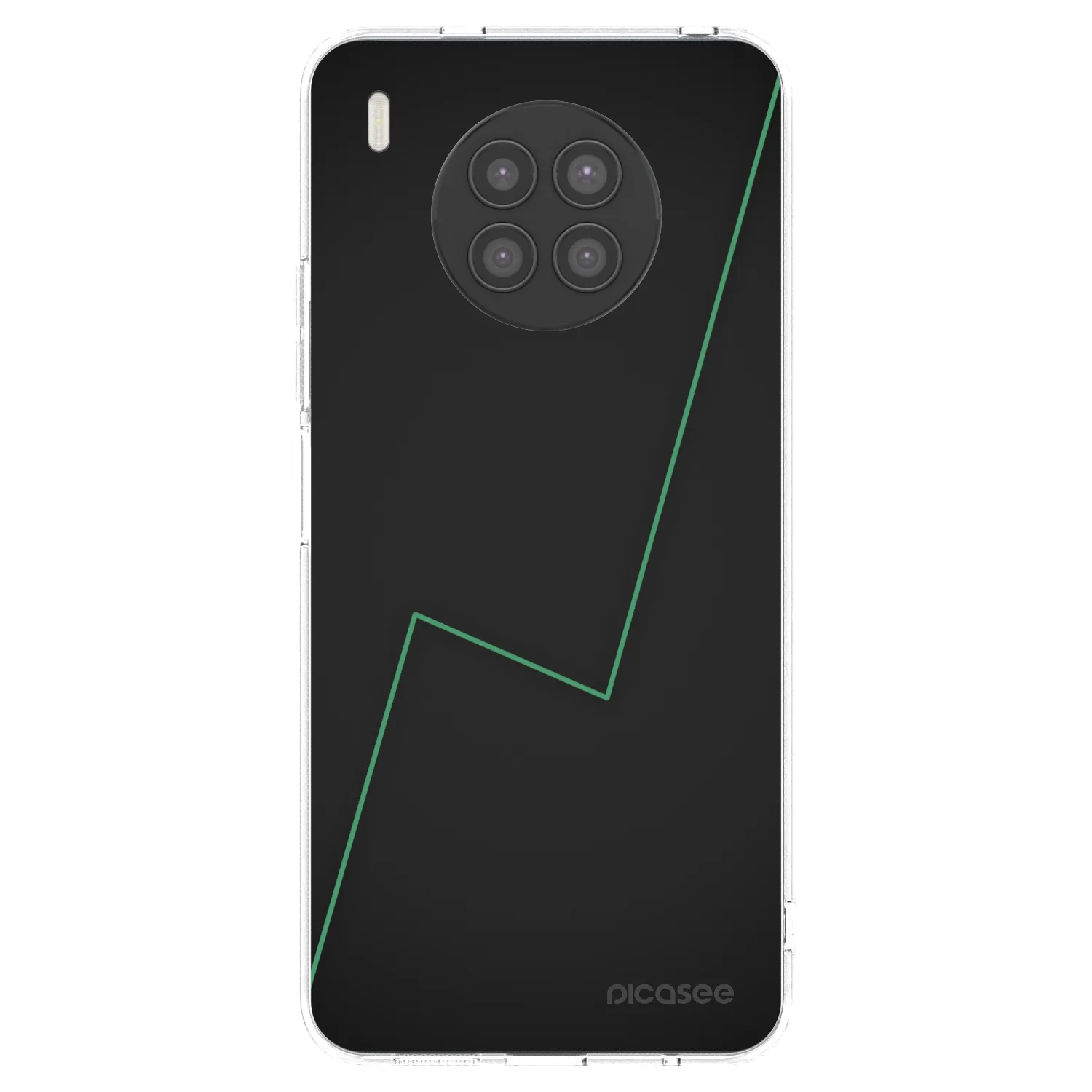Picasee silikonska prozirna maskica za Huawei Nova 8i - Consistency