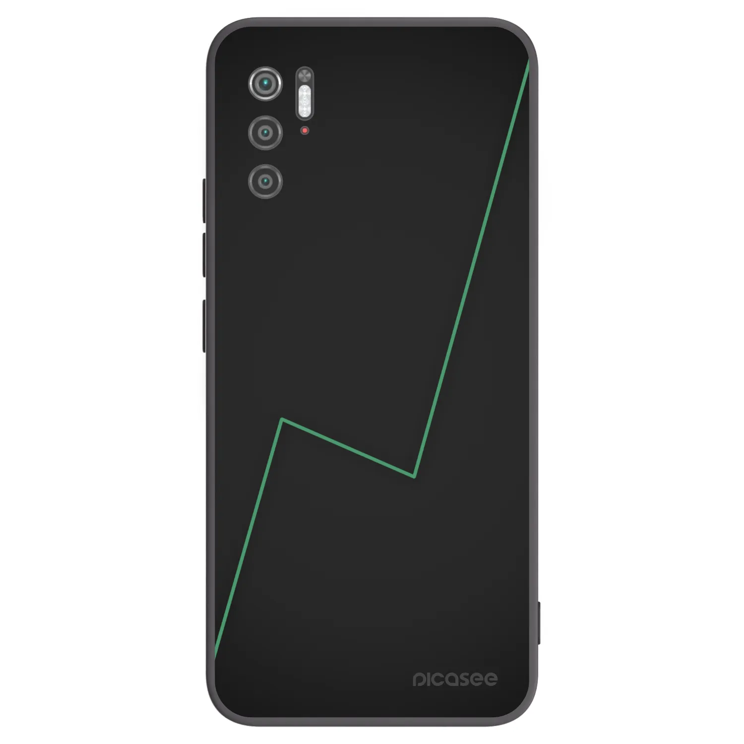 Picasee crna silikonska maskica za Xiaomi Poco M3 Pro 5G - Consistency