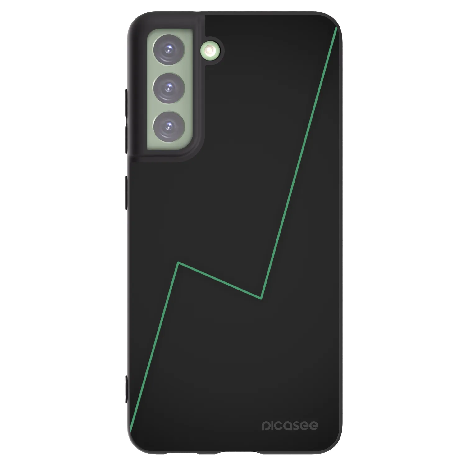 Picasee crna silikonska maskica za Samsung Galaxy S21 FE 5G - Consistency