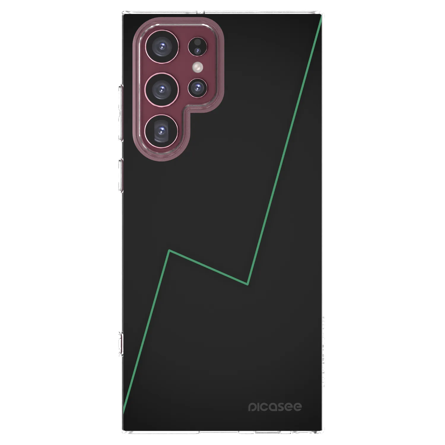 Picasee silikonska prozirna maskica za Samsung Galaxy S22 Ultra 5G - Consistency